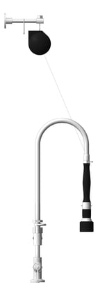 Left Image of TapSet Hob 3monkeez PreRinseUnit Retractor PotFiller