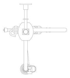 Plan Image of TapSet Hob 3monkeez PreRinseUnit Retractor PotFiller