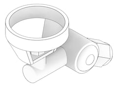 3D Documentation Image of TapSet Wall 3monkeez Bubbler RemoteSensor AngledMouthguard Battery