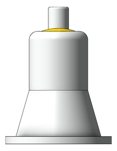 Left Image of Turret Bench 3monkeez Gas Straight Single