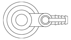 Plan Image of Turret Bench 3monkeez Gas Straight Single