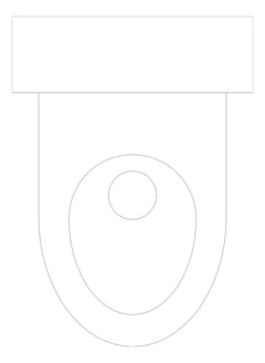 Plan Image of ToiletPan 3monkeez Ambulant CloseCoupled