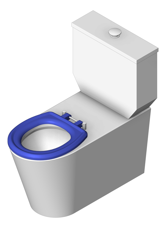 ToiletPan WallFaced 3monkeez CloseCoupled Accessible