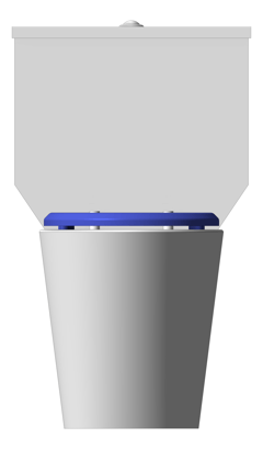 Front Image of ToiletPan WallFaced 3monkeez CloseCoupled