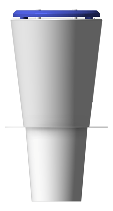 Front Image of ToiletPan WallFaced 3monkeez LongDrop Ambulant