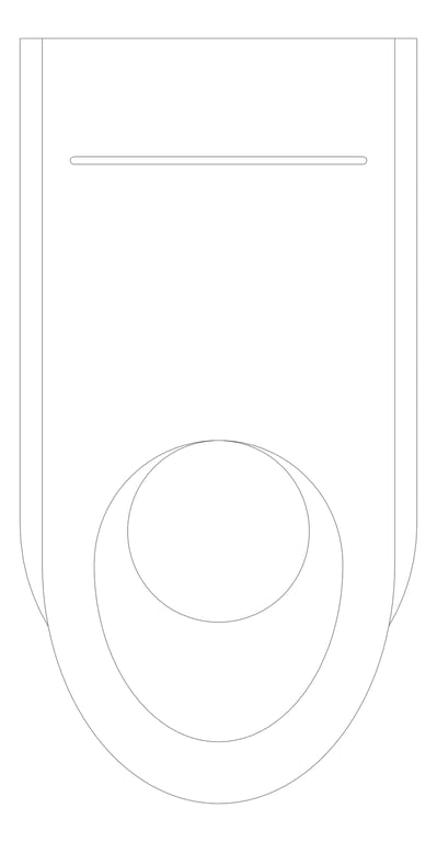 Plan Image of ToiletPan WallFaced 3monkeez LongDrop