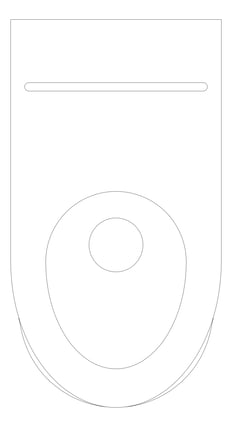 Plan Image of ToiletPan WallFaced 3monkeez