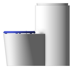 Front Image of ToiletSuite CombinationUnit 3monkeez 45Deg LeftPan