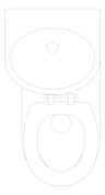 Plan Image of ToiletSuite CombinationUnit 3monkeez Straight RightPan