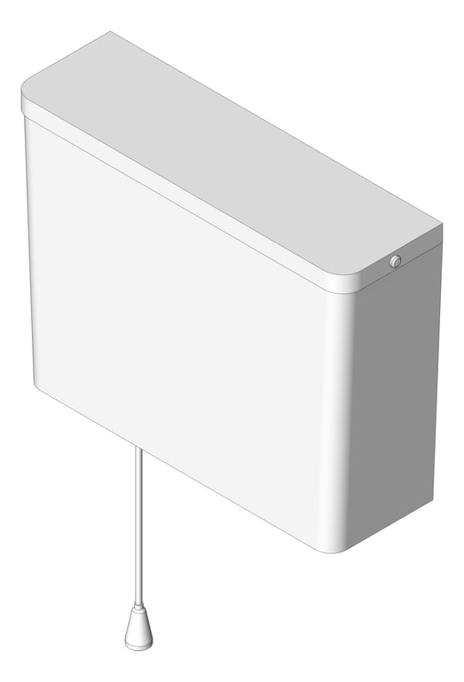 Cistern WallHung 3monkeez Urinal PullChain