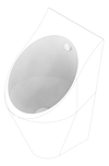 3D Documentation Image of Urinal Wall 3monkeez TopEntryPod