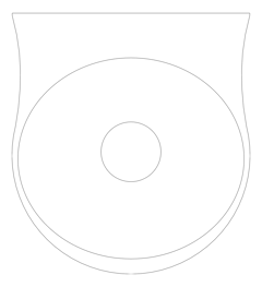 Plan Image of Urinal Wall 3monkeez TopEntryPod