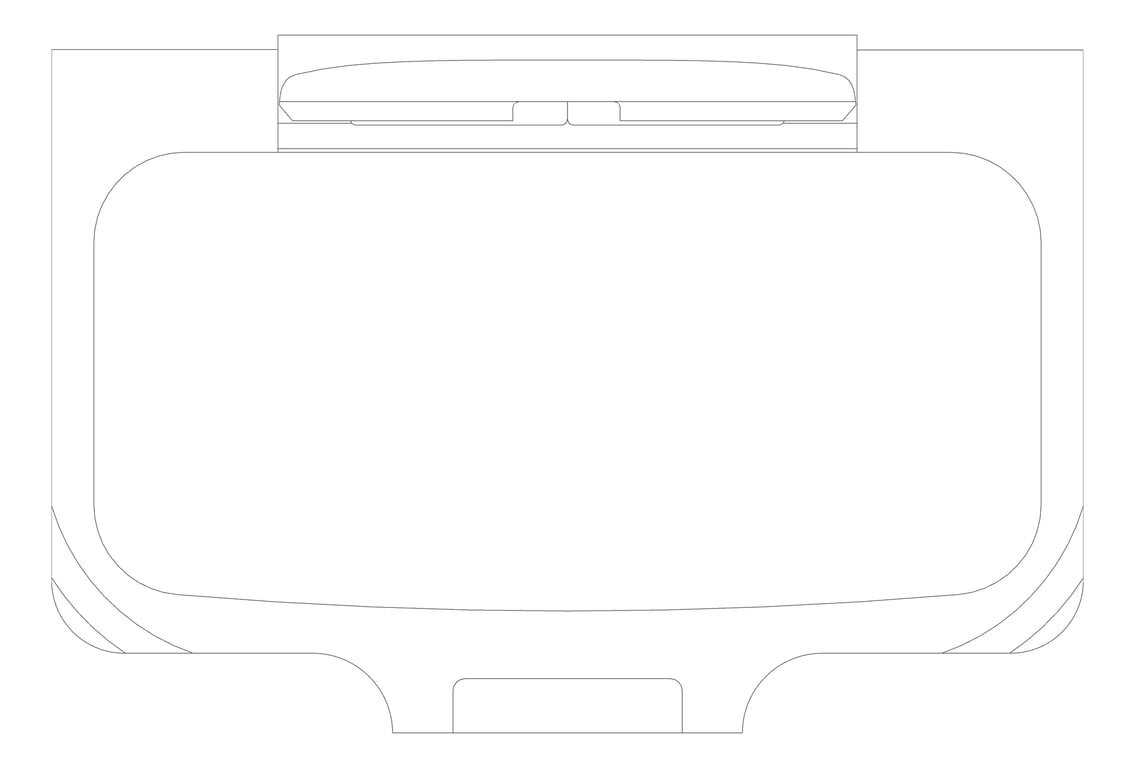 Plan Image of BabyChangeStation SurfaceMount 3monkeez Horizontal