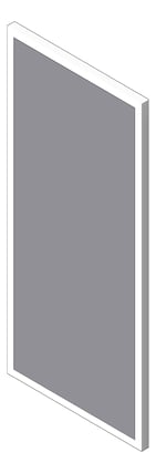 3D Shaded Image of Mirror SurfaceMount 3monkeez Accessibility