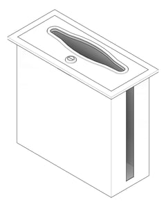 3D Documentation Image of PaperTowelDispenser Counter 3monkeez Concealed
