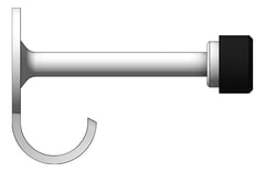 Left Image of RobeHook SurfaceMount 3monkeez