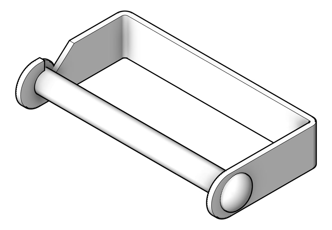 Navigate to ToiletRollHolder SurfaceMount 3monkeez