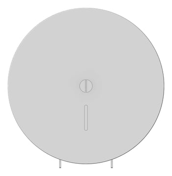 Front Image of ToiletRollHolder SurfaceMount 3monkeez Jumbo