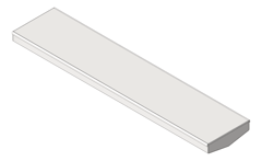 3D Shaded Image of Drain Grate 3monkeez In2Gr8 Strip100