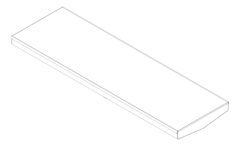 3D Documentation Image of Drain Grate 3monkeez In2Gr8 Strip150