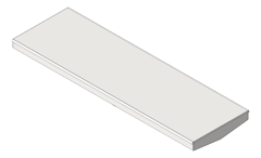 3D Shaded Image of Drain Grate 3monkeez In2Gr8 Strip150