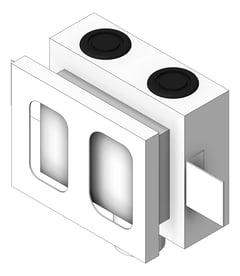 3D Shaded Image of Tundish Wall 3monkeez AirConditioner ExtendedFrontSleeve