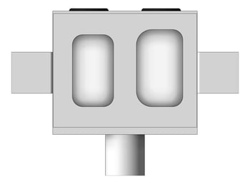 Front Image of Tundish Wall 3monkeez AirConditioner ExtendedFrontSleeve