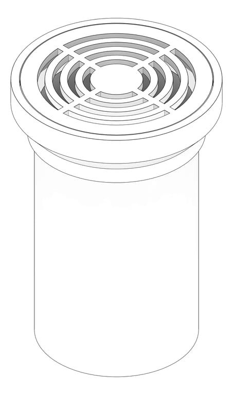 3D Documentation Image of Waste Floor 3monkeez Arrestor Round 112mm