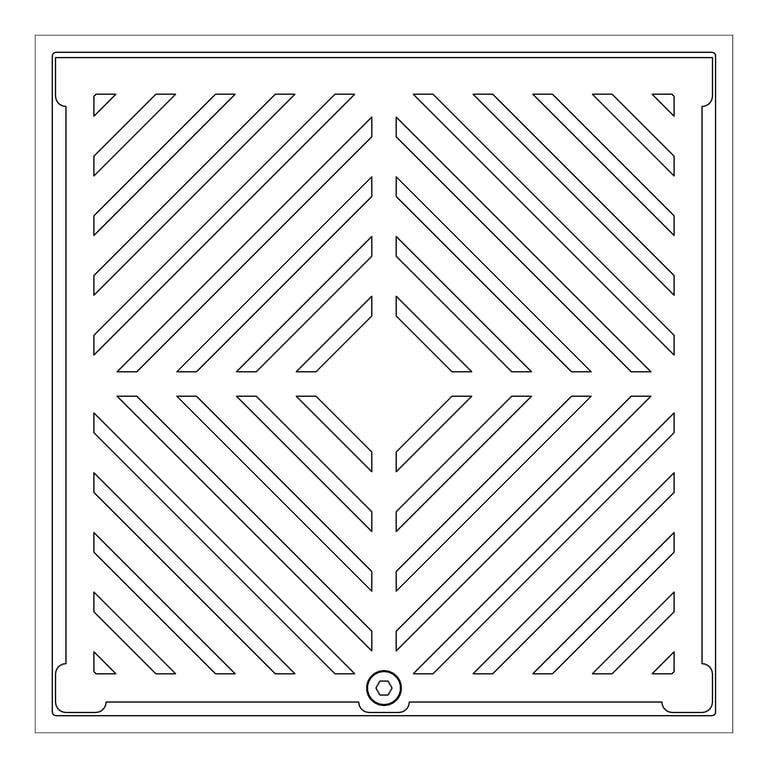 Plan Image of Waste Floor 3monkeez Arrestor Square 150Pipe 200mm