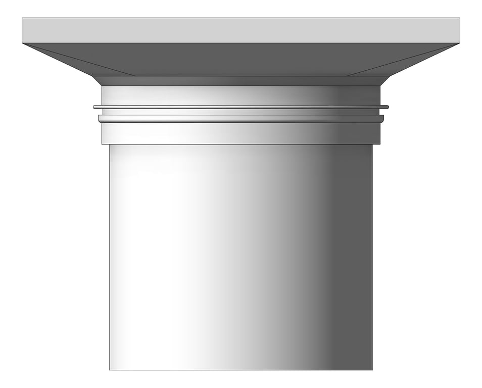 Front Image of Waste Floor 3monkeez Arrestor Square 150 225mm