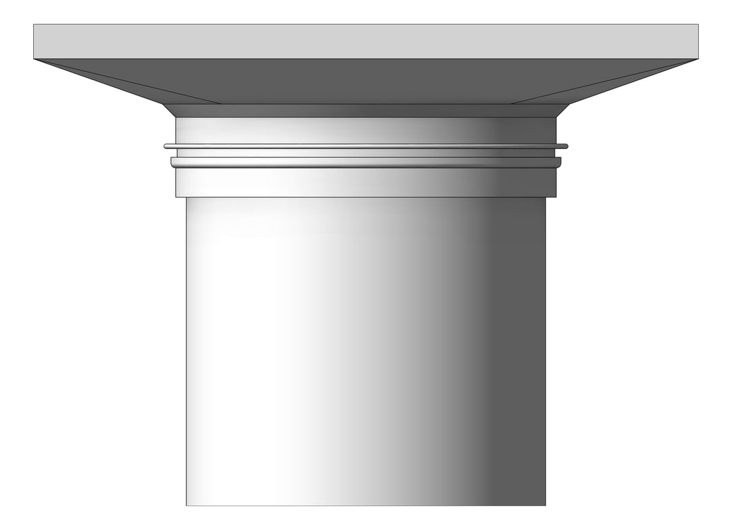 Left Image of Waste Floor 3monkeez Arrestor Square 150 250mm