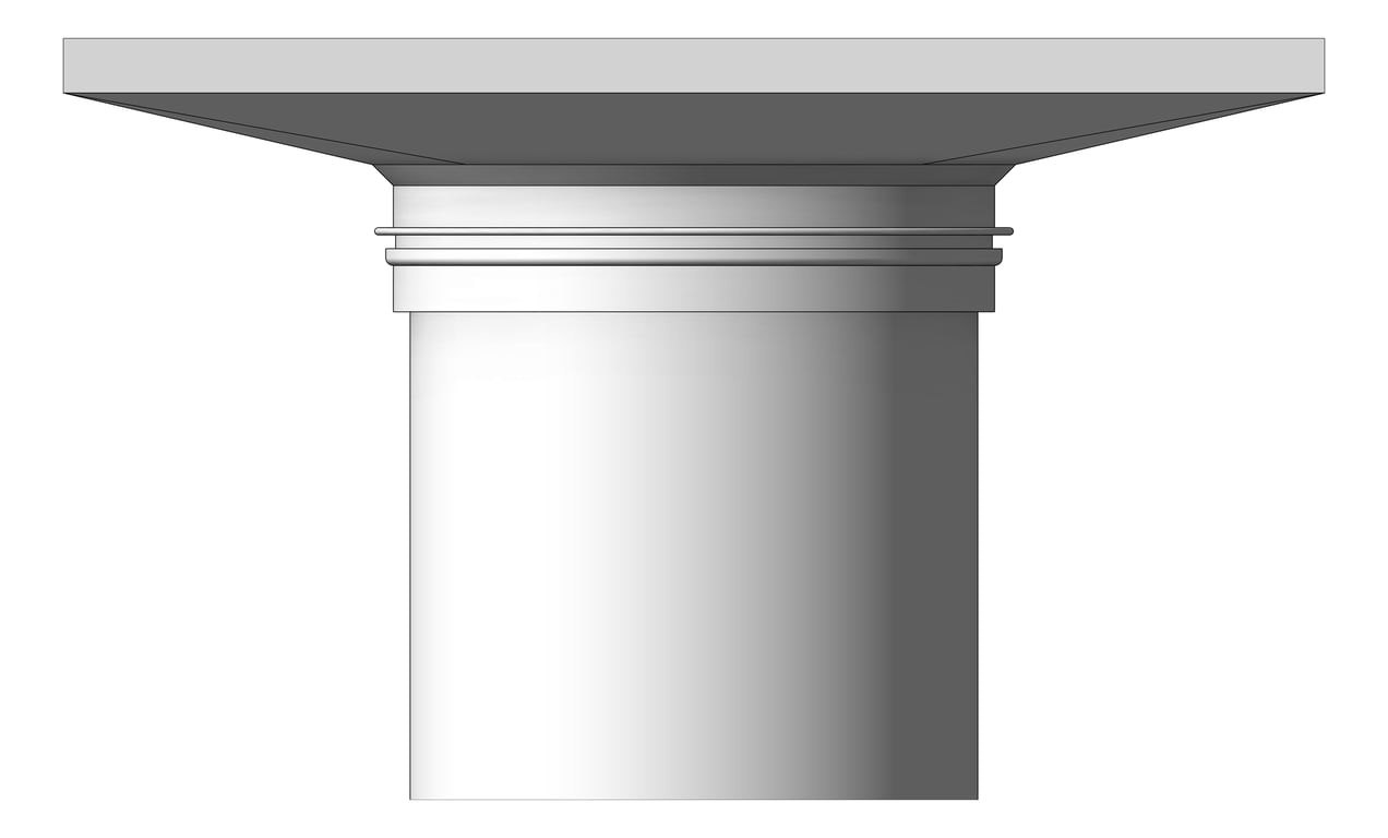 Front Image of Waste Floor 3monkeez Arrestor Square 150 300mm