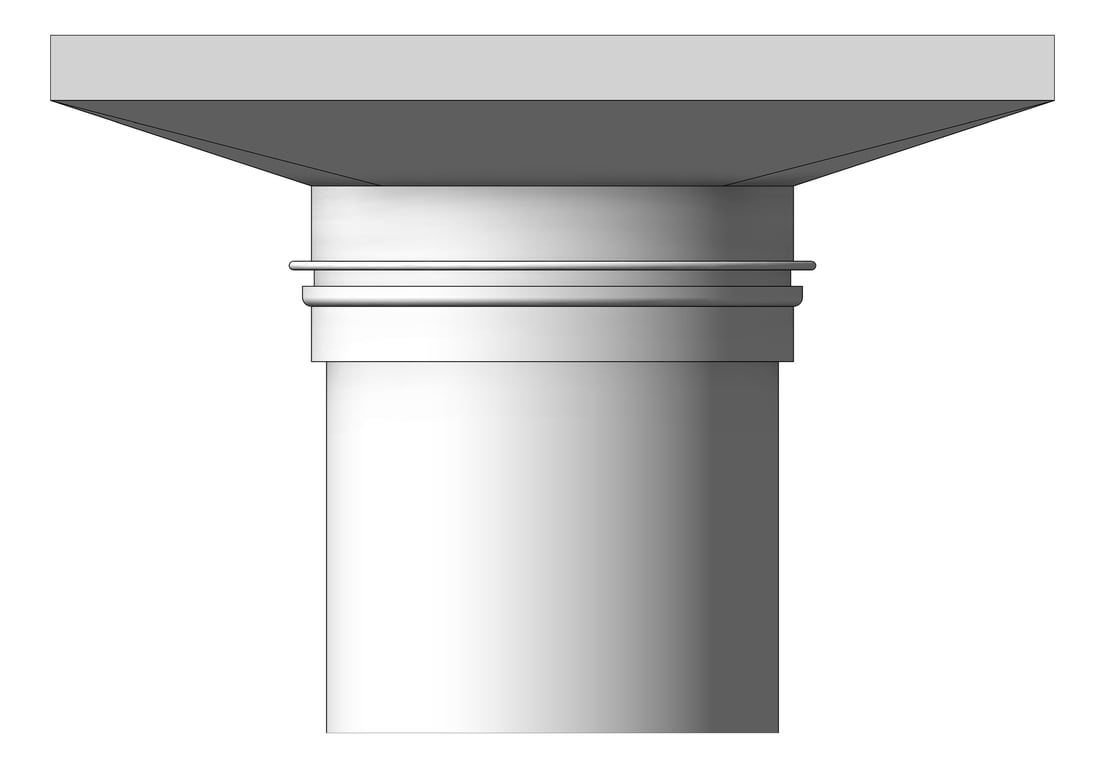 Left Image of Waste Floor 3monkeez Arrestor Square 200mm