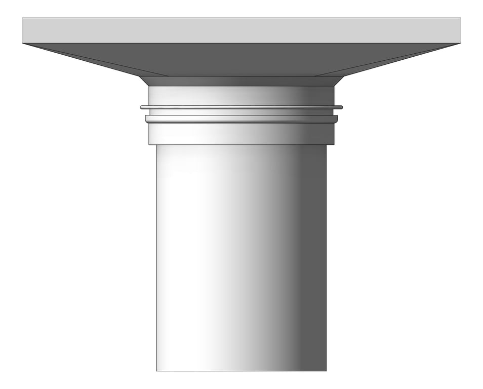 Front Image of Waste Floor 3monkeez Arrestor Square 225mm