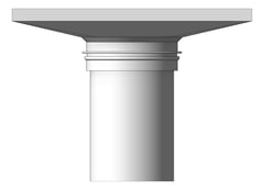 Front Image of Waste Floor 3monkeez Arrestor Square 250mm