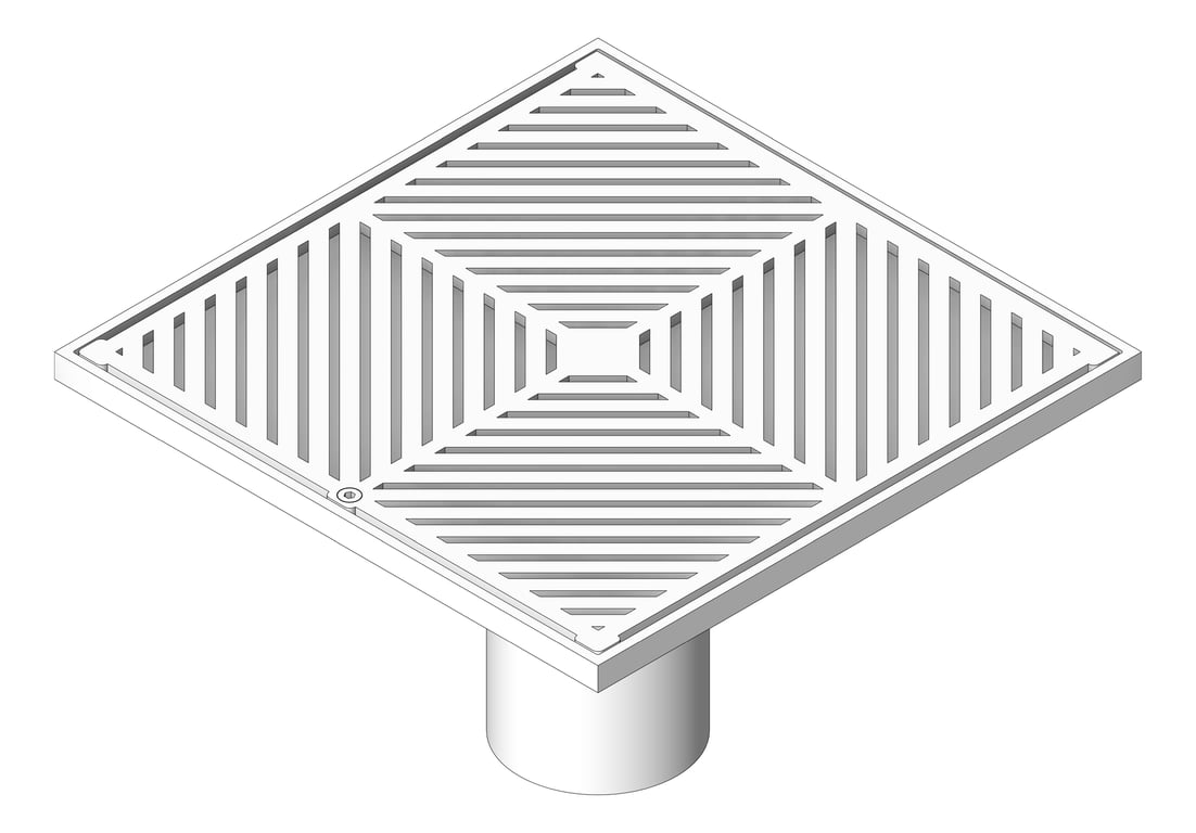 Waste Floor 3monkeez Arrestor Square 300mm