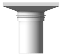 Left Image of Waste Floor 3monkeez Arrestor Square HeelProof 200mm