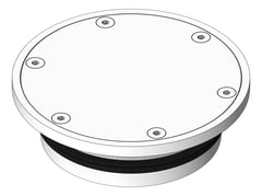 3D Shaded Image of Waste Floor 3monkeez ClearOut 150mm