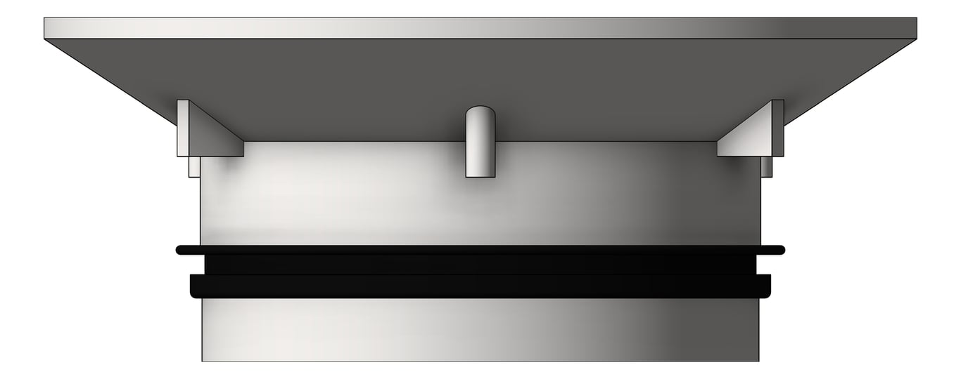 Front Image of Waste Floor 3monkeez RoundVinyl150