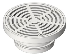 3D Shaded Image of Waste Floor 3monkeez Round 150mm