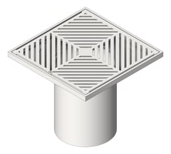 3D Shaded Image of Waste Floor 3monkeez Square250 150Pipe