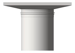 Front Image of Waste Floor 3monkeez Square300 150Pipe