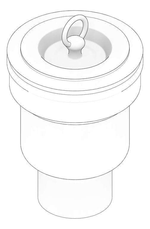 3D Documentation Image of Waste Sink 3monkeez Arrestor 3mm