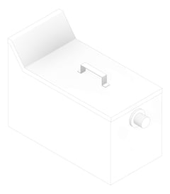 3D Documentation Image of Waste Sink 3monkeez Arrestor ClayAndPlaster