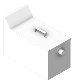 3D Shaded Image of Waste Sink 3monkeez Arrestor ClayAndPlaster