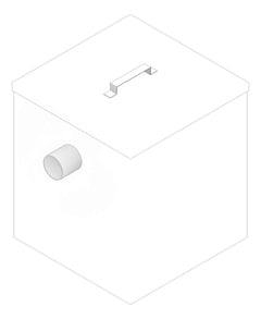 3D Documentation Image of Waste Sink 3monkeez Arrestor Plaster