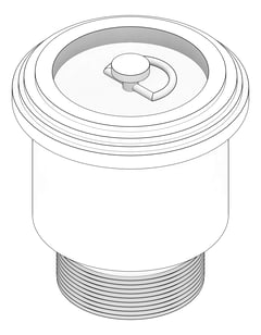 3D Documentation Image of Waste Sink 3monkeez CastStainless Arrestor50