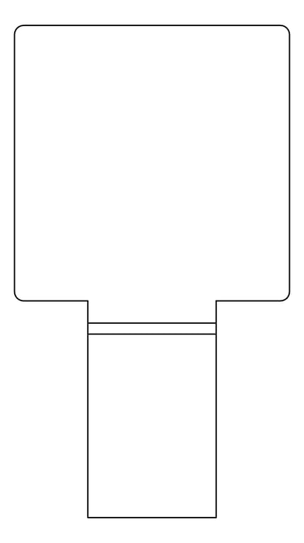 Plan Image of Waste Sink 3monkeez ScrapBracket Adjustable