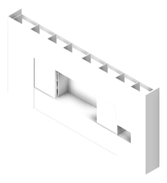 3D Presentation Image of Cabinet Classroom ABP TeachingWall 6000