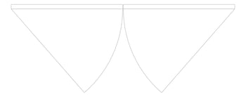 Plan Image of Cabinet Door ABP Hinged Pinboard